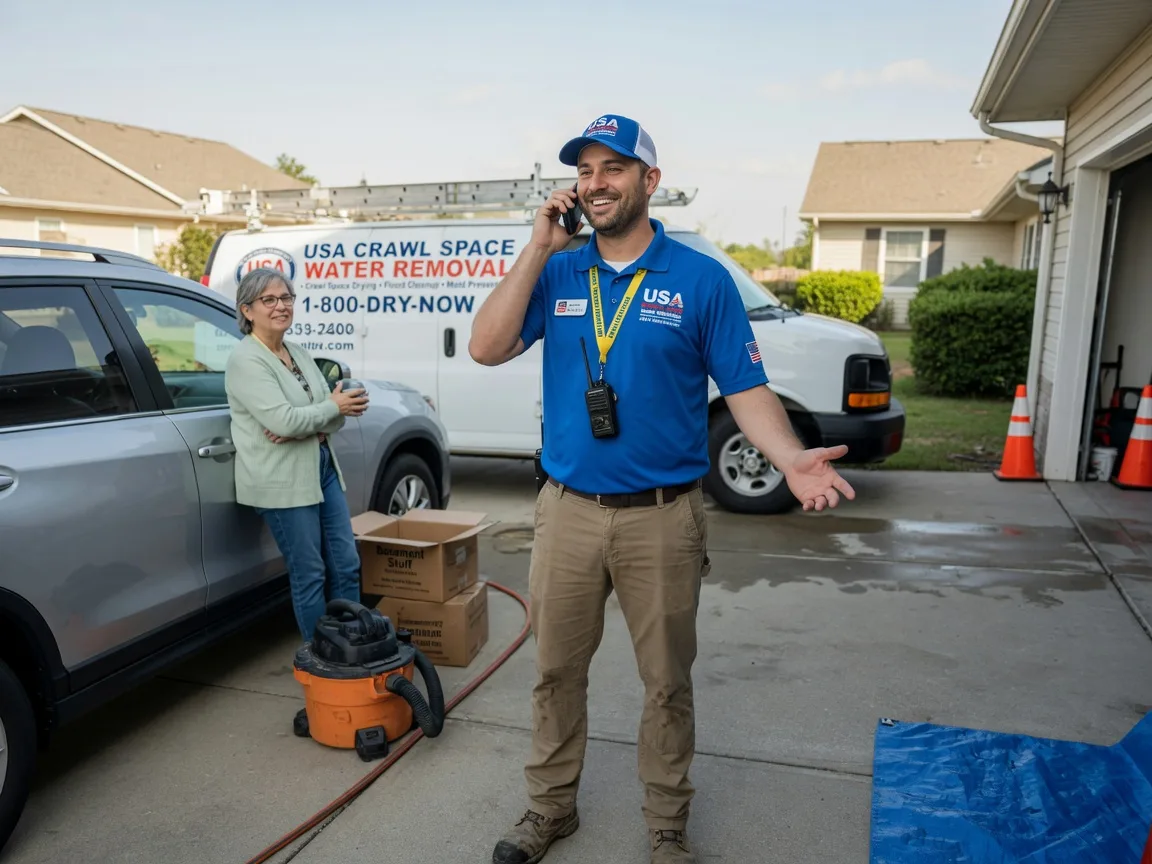 Crawl Space Water Removal Darrouzett, TX FAQs